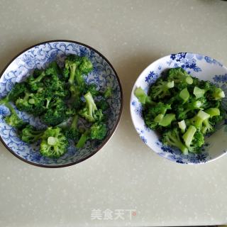 蒜蓉西兰花的做法步骤：4