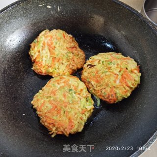 萝卜丝鸡蛋饼的做法步骤：3