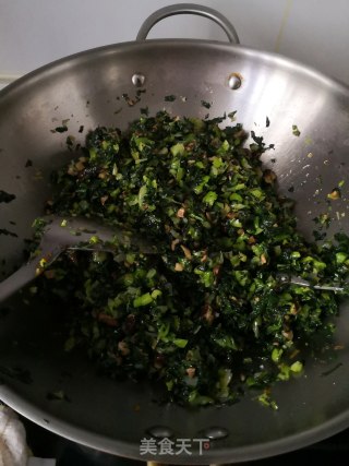 重油香菇菜包的做法步骤：5