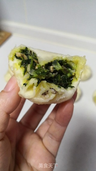 重油香菇菜包的做法步骤：9