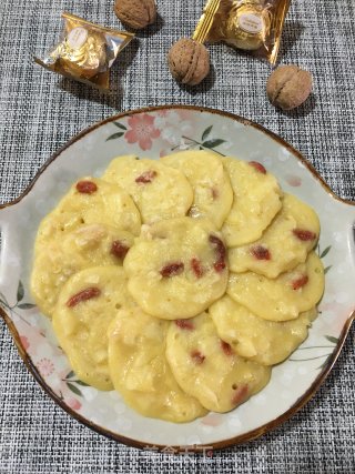 苹果丁烙饼的做法步骤：9