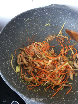 炒合菜的做法步骤：21