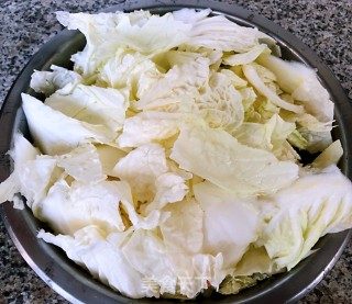 火腿蟹味菇炖白菜的做法步骤：5