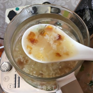 桃胶银耳糯米粥的做法步骤：6