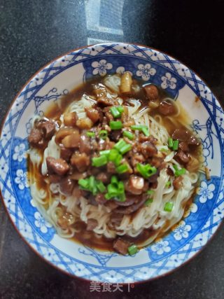 卤肉拌伊面的做法步骤：8