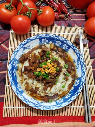 卤肉拌伊面的做法步骤：10