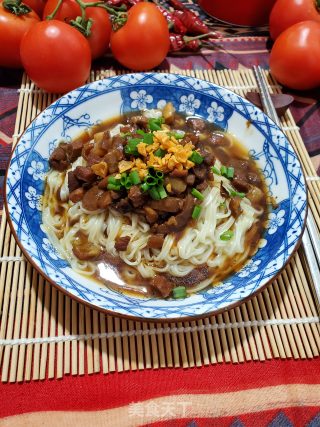 卤肉拌伊面的做法步骤：11