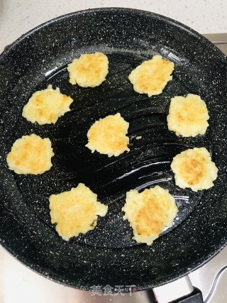 米饭煎小饼的做法步骤：5