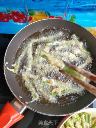 孜然豆角的做法步骤：6
