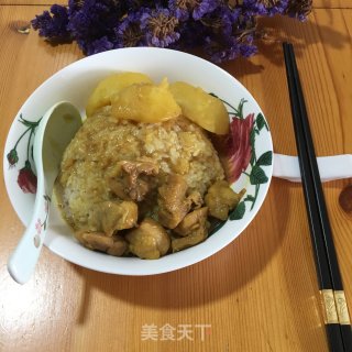 咖喱土豆烧鸡块的做法步骤：11