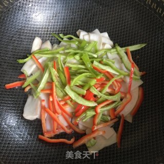 炒杏鲍菇的做法步骤：7