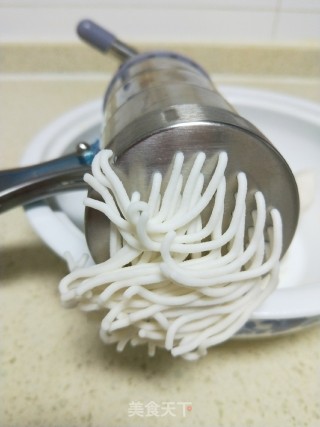 现压米粉的做法步骤：9