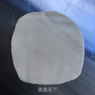 烫面饼子卷时蔬的做法步骤：6
