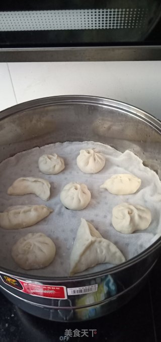 香菇粉丝包的做法步骤：5