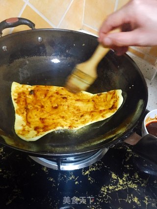 酱香饼的做法步骤：9