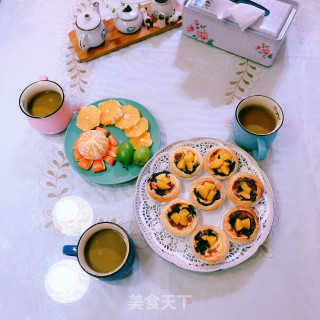 爆酱蛋挞的做法步骤：4