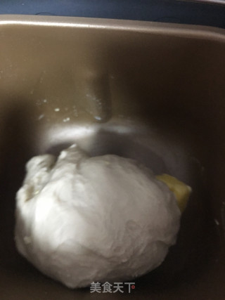 蛋奶酥粒面包的做法步骤：3