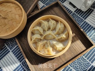 萝卜丝猪肉蒸饺的做法步骤：10