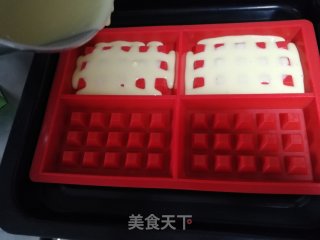 华夫饼的做法步骤：7