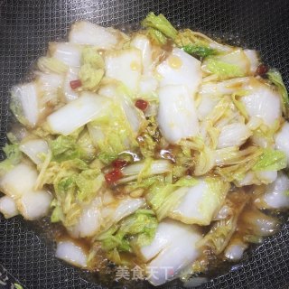 酸辣白菜的做法步骤：6