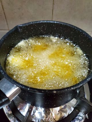 炸南瓜球的做法步骤：9