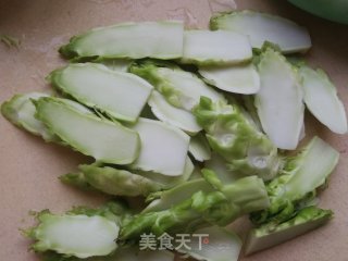 儿菜炒面筋的做法步骤：1