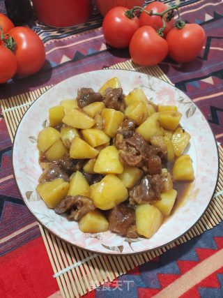 土豆焖牛腩的做法步骤：11