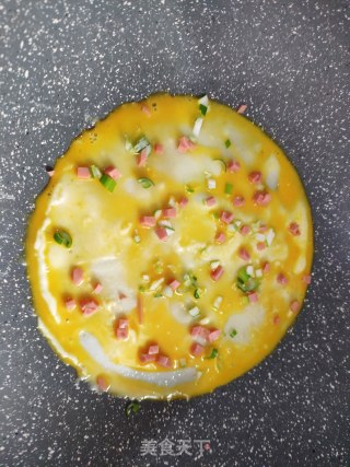 早餐鸡蛋饼的做法步骤：5