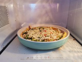 家庭版披萨的做法步骤：4