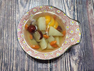 金桔雪梨汁的做法步骤：6