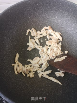 杏鲍菇炒肉片的做法步骤：2