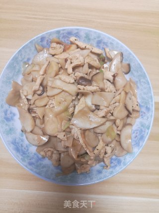 杏鲍菇炒肉片的做法步骤：3