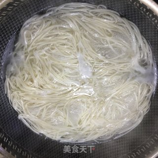 白菜鸡蛋面的做法步骤：5