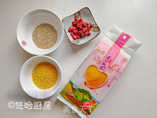 小米藜麦糊的做法步骤：1