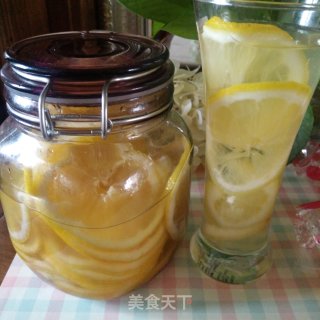 老冰糖蜂蜜柠檬水的做法步骤：6