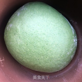 菠菜锅盔的做法步骤：6