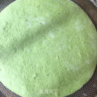菠菜锅盔的做法步骤：8