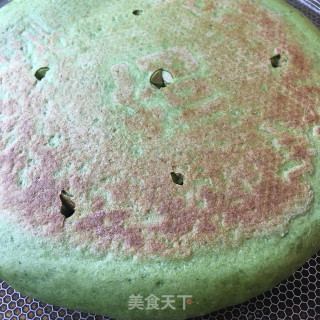 菠菜锅盔的做法步骤：10