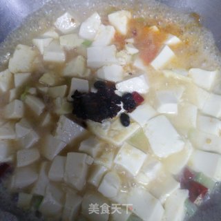麻辣内酯豆腐的做法步骤：4