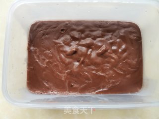 巧克力（脏脏风味）牛奶小方的做法步骤：5