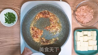 豆腐肉末，零厨艺就能搞定的家常菜的做法步骤：5
