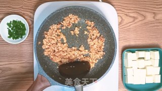豆腐肉末，零厨艺就能搞定的家常菜的做法步骤：6