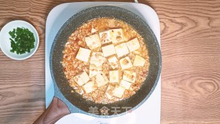 豆腐肉末，零厨艺就能搞定的家常菜的做法步骤：7
