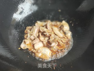 五花肉炒蒜苗的做法步骤：8