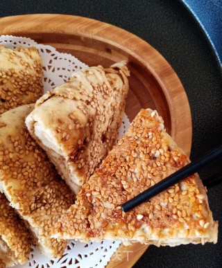 麻酱烧饼的做法步骤：14