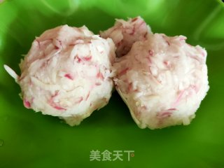 旱萝卜素丸子的做法步骤：6
