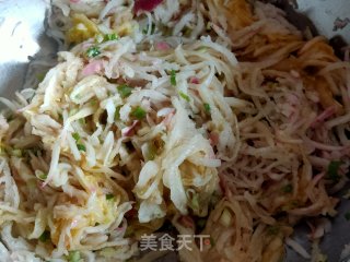 旱萝卜素丸子的做法步骤：10