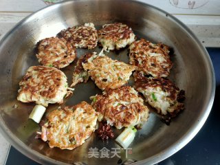 旱萝卜素丸子的做法步骤：17