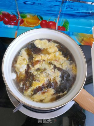 黄瓜紫菜蛋花汤的做法步骤：6