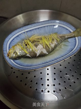 蒸黄花鱼的做法步骤：6
